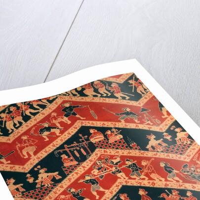 Batik textile by Unknown