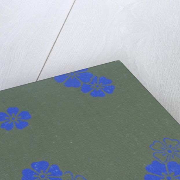 Japanese sliding door paper by Unknown