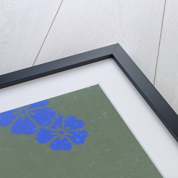 Japanese sliding door paper by Unknown