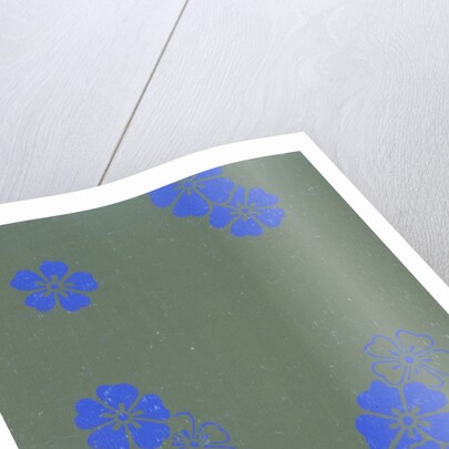 Japanese sliding door paper by Unknown