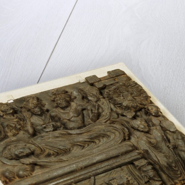 The Parinirvana: The death of the Buddha. Gandhara, 2nd - 3rd century by Unknown