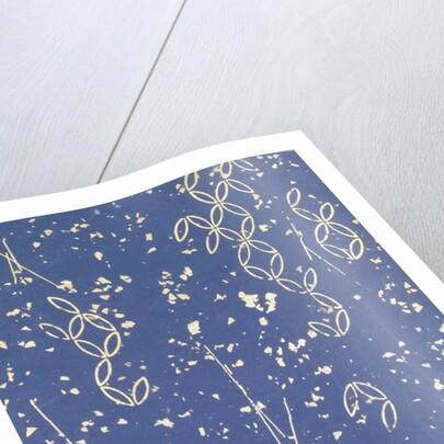 Japanese sliding door paper by Unknown