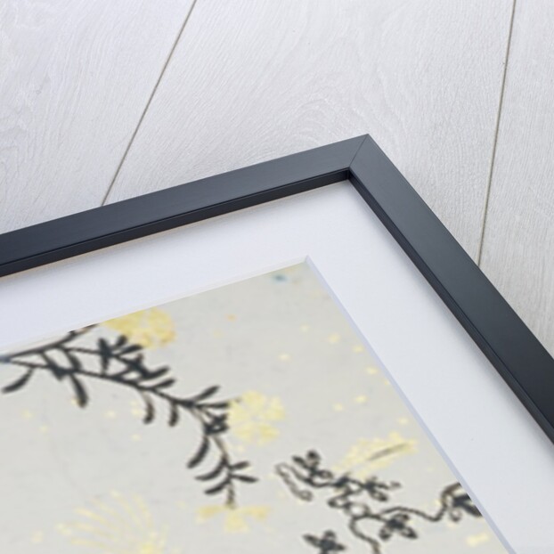 Japanese sliding door paper by Unknown