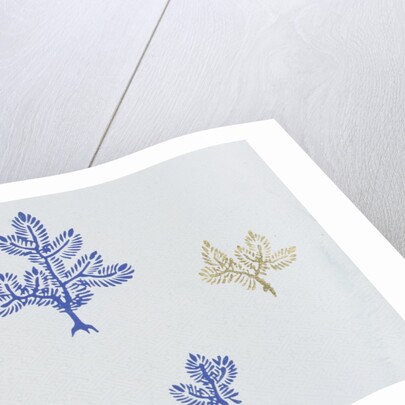 Japanese sliding door paper by Unknown