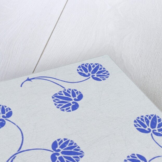 Japanese sliding door paper by Unknown