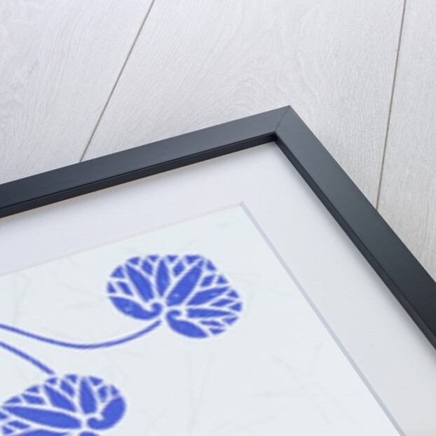 Japanese sliding door paper by Unknown