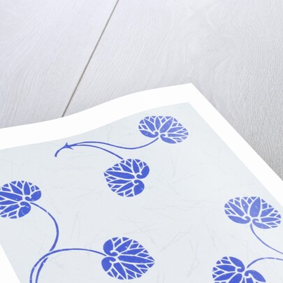Japanese sliding door paper by Unknown