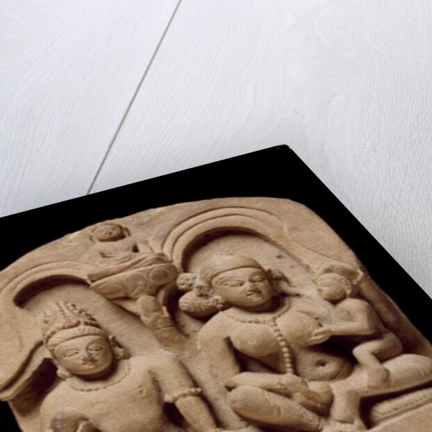 Jain Tirjhankara, relief panel. India, 9th-10th century by Unknown