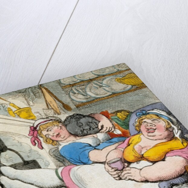 Kitchin Stuff by Thomas Rowlandson