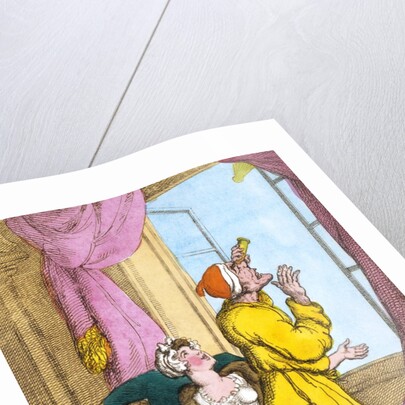 Looking at the comet by Thomas Rowlandson
