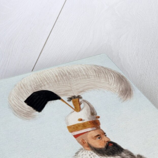 Janissary Officer. Ottoman Empire, Turkey, early 19th century by Anonymous Greek artist