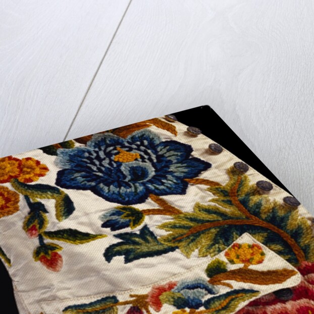 Waistcoat, detail. England, 1740 by Unknown