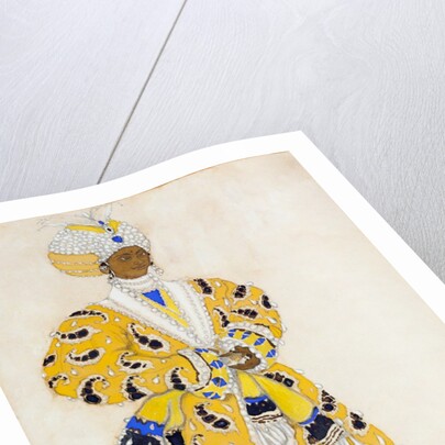 Young Raja in Dieu Bleu Ballet by Leon Bakst