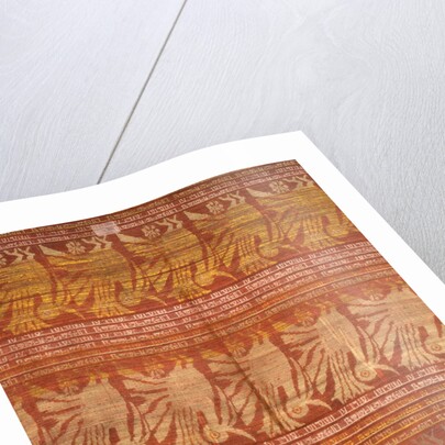 Textile design by Unknown
