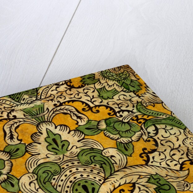 Damask pattern wallpaper by Unknown