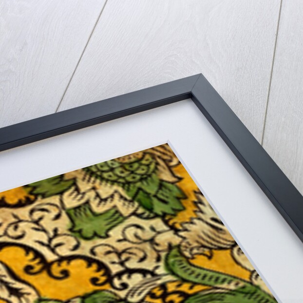 Damask pattern wallpaper by Unknown