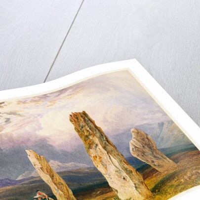 Circle of Stones, near Tormore, Isle of Arran by William Andrews Nesfield