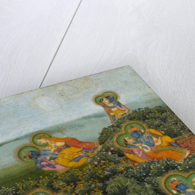 Krishna and the Gopis by Unknown