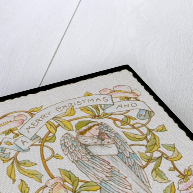 Angel, a greeting card by Marcus Ward & Co.