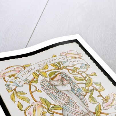 Angel, a greeting card by Marcus Ward & Co.