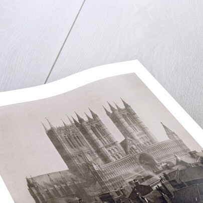 Lincoln Cathedral from the Castle by Frederick H. Evans