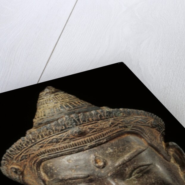 Figure of the Head of Siva. Khmer, early 12th century A.D. by Unknown