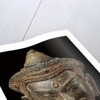 Figure of the Head of Siva. Khmer, early 12th century A.D. by Unknown
