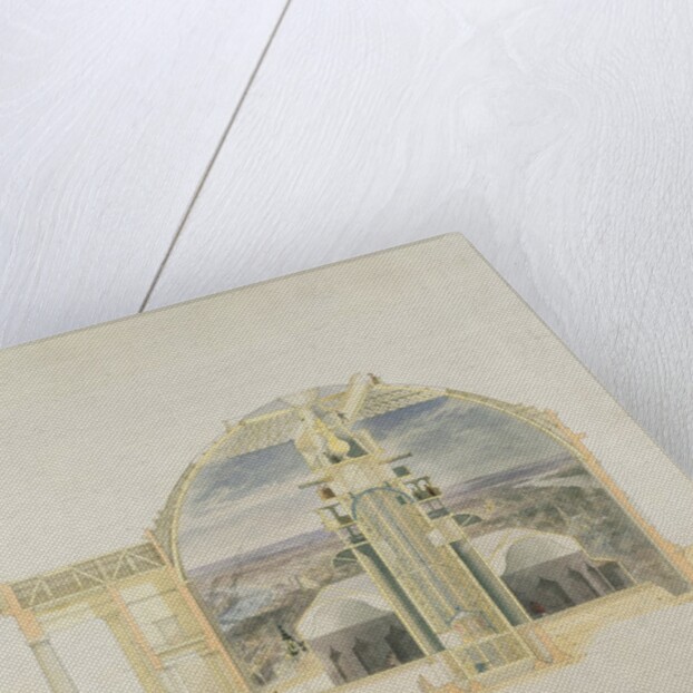 Design for the Dome Interior of The Colosseum, Regent's Park by Decimus Burton