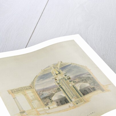 Design for the Dome Interior of The Colosseum, Regent's Park by Decimus Burton