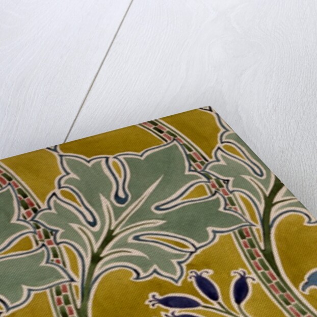 Blue birds textile design by Charles Francis Annesley Voysey