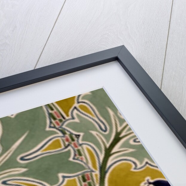 Blue birds textile design by Charles Francis Annesley Voysey