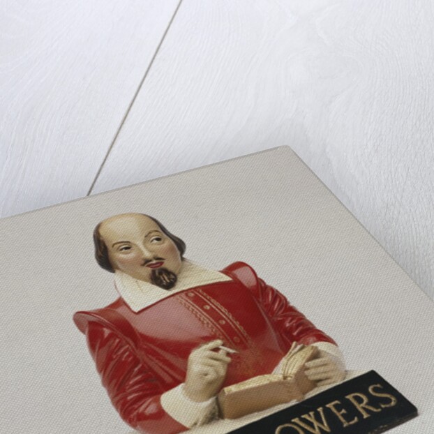 Advertisement bust of William Shakespeare. England, 20th century by Unknown