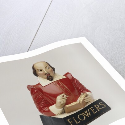 Advertisement bust of William Shakespeare. England, 20th century by Unknown