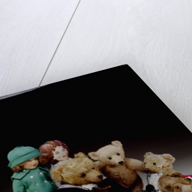 Group of Teddy Bears and Soft Toys by Anonymous