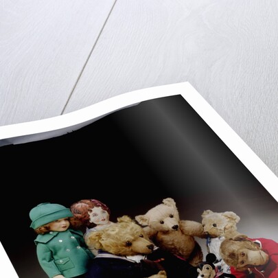Group of Teddy Bears and Soft Toys by Anonymous