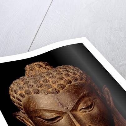 Head of Buddha. India, 7th-8th century by Unknown