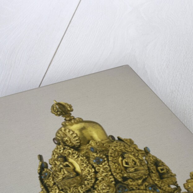 Nepalese crown. Nepal, 1677. by Unknown