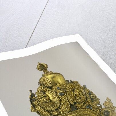 Nepalese crown. Nepal, 1677. by Unknown