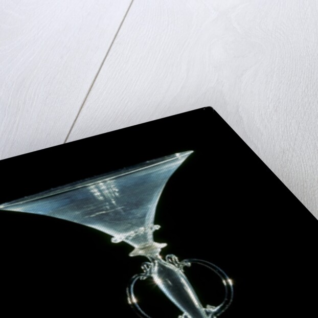 Trumpet-shaped wine glass by Unknown