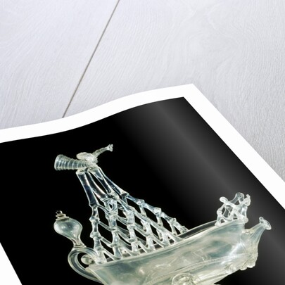 Ship-shaped ewer by Unknown