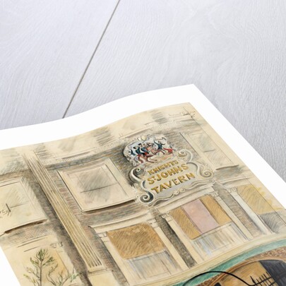 The Knights of St Johns Tavern, Queen's Terrace, St John's Wood by Enid Marx