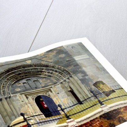 Dunstable Priory, West Front by Kenneth Rowntree