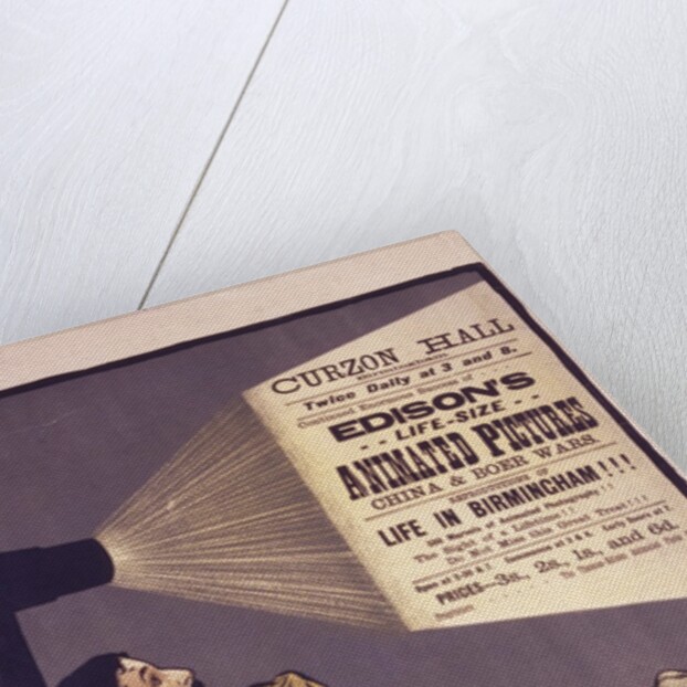 Edison's life-size animated pictures by Albert Morrow