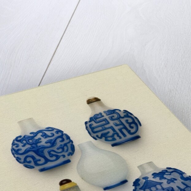 Snuff bottles. China, 18th-19th century by Unknown