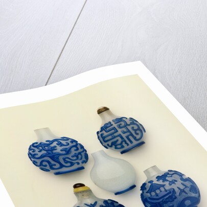 Snuff bottles. China, 18th-19th century by Unknown
