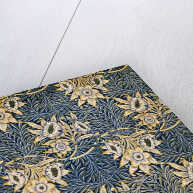 Tulip and Willow furnishing fabric by William Morris