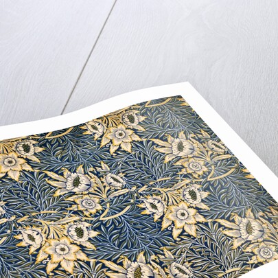 Tulip and Willow furnishing fabric by William Morris