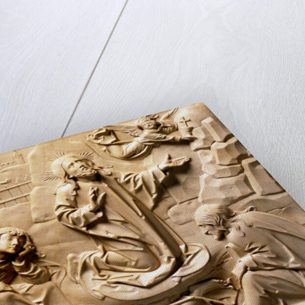 The Betrayal of Christ, relief after Albrecht Durer. Germany, 16th century by Victor Kayser