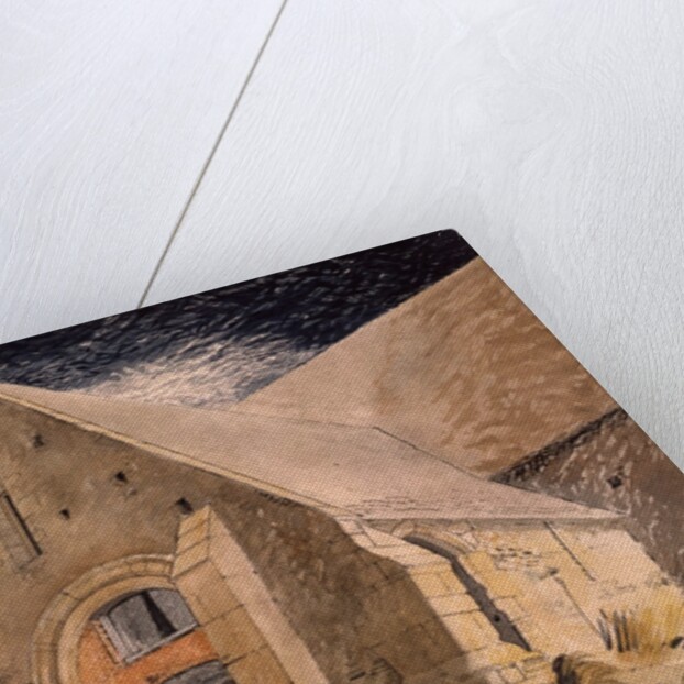 The Tithe Barn, Great Coxwell by John Piper