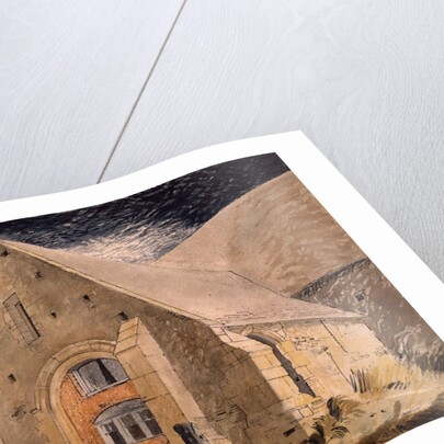 The Tithe Barn, Great Coxwell by John Piper